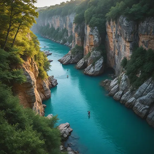 Canyoning vers Lyon : une échappée sportive et romantique pour deux