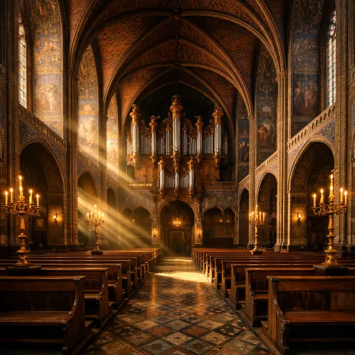 Plongée dans l’intérieur de la cathédrale d’Albi pour une escapade en couple