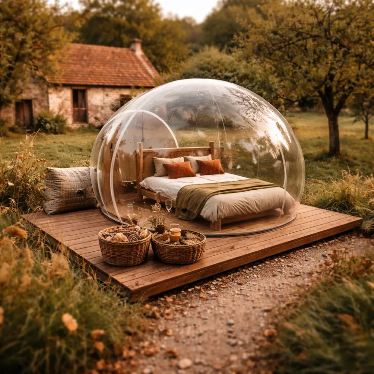 Une nuit en bulle en Normandie : l’escapade romantique idéale pour deux